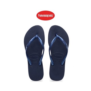 Havaianas รองเท้าแตะผู้หญิง SLIM PREP NAVY BLUE 40000300555BLXX สีน้ำเงินเข้ม (รองเท้าแตะ รองเท้าผู้หญิง รองเท้าแตะหญิง)