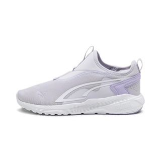 PUMA BASICS - รองเท้าผ้าใบ All Day Active Slip-On สีม่วง - FTW - 38647811