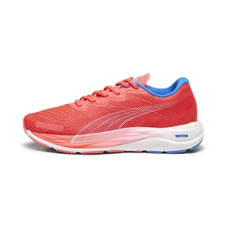 PUMA RUNNING - รองเท้าวิ่งผู้หญิง Velocity Nitro 2 Women’s Running Shoes สีแดง - FTW - 37626221