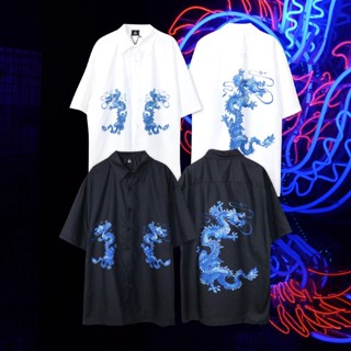 Urthe - เสื้อเชิ้ตแขนสั้น รุ่น DRAGON SHIRT