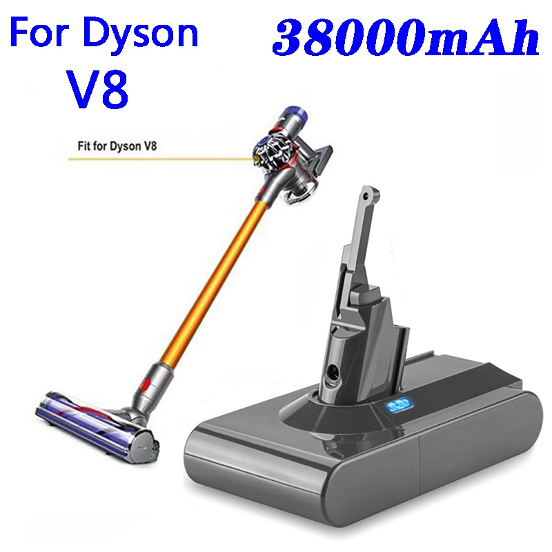ใหม่21.6V 6000MAh แบตเตอรี่ทดแทนสำหรับ Dyson V8 Absolute Cord-Free Vacuum เครื่องดูดฝุ่นแบบใช้มือถือสำหรับ Dyson V8 Bat