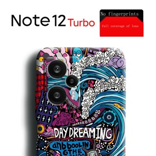 ใหม่ เคสโทรศัพท์มือถือ แบบบางพิเศษ กันกระแทก ลายนูน สําหรับ Redmi note12turbo