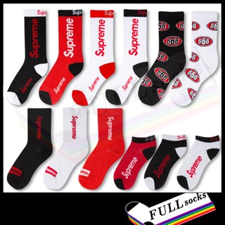 ถุงเท้า ซูพรีม ขนาด Free Size Supreme 666 Socks_A61