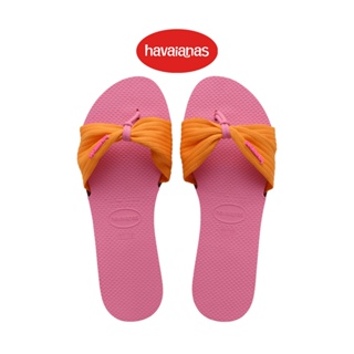 Havaianas รองเท้าผู้หญิง You St. Tropez Basic Sandals - Crystal Rose รุ่น 41460860129PIXX (รองเท้าแตะ รองเท้า รองเท้าแตะหญิง รองเท้าแตะผู้หญิง)