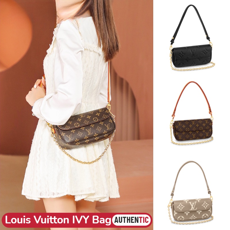 23 หลุยส์วิตตอง Louis Vuitton Pochette LV #Ivy #Metis #Pochette Felicie #POCHETTE ACCESSOIRES Shoulder Bag &amp; Chain bag