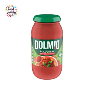 Dolmio Sauce For Bolognese Smooth Tomato 500g โดลมิโอซอสสำหรับโบโลเนสสมูทมะเขือเทศ 500 กรัม