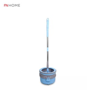 CUSHY EXTRA POWER SPIN MOP ไม้ม็อบ พร้อมผ้าไมโครไฟเบอร์ Power cloth 3 ผืน