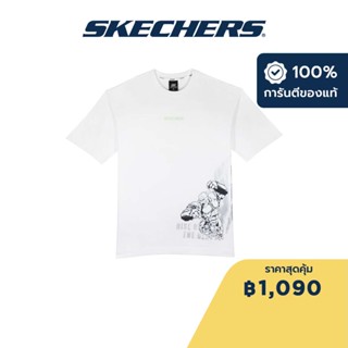 Skechers สเก็ตเชอร์ส เสื้อยืดแขนสั้นยูนิเซ็กส์ Unisex Transformers Short Sleeve Tee - SL223U241-00GK