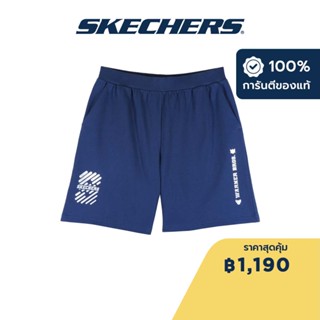 Skechers สเก็ตเชอร์ส กางเกงขาสั้นผู้ชาย Men Shorts  Apparel - SL323M328-015B