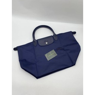 กระเป๋าถือ สีกรม New Longchamp size M หูสั้น 
สินค้าจาก ช็อปคิง สี Marine