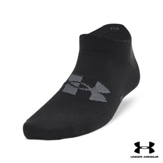 Under Armour UA Kids Essential 6-Pack No Show Socks อันเดอร์ อาร์เมอร์ ถุงเท้าเทรนนิ่ง สำหรับทุกเพศ