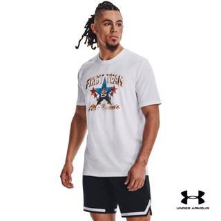 Under Armour Mens Curry All Star Game Short Sleeve อันเดอร์ อาร์เมอร์ เสื้อแขนสั้น Curry All Star Game สำหรับผู้ชาย