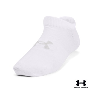 Under Armour UA Kids UA Essential 6-Pack No Show Socks อันเดอร์ อาร์เมอร์ ถุงเท้า เทรนนิ่ง สำหรับทุกเพศ