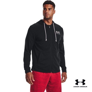 Under Armour UA Mens Rival Terry Full-Zip อันเดอร์ อาร์เมอร์ เสื้อออกกำลังกาย สำหรับเพศชาย