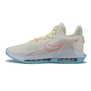 💞ขายใหญ่💞Nike Lebron Witness 6 ชาย James รองเท้าบาสเก็ตบอลจริงดูดซับแรงกระแทก DC8994-103