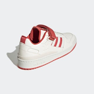 💞ขายใหญ่💞adidas อย่างเป็นทางการ clover FORUM LOW รองเท้าบาสเก็ตบอลลำลองสำหรับบุรุษและสตรี GW2043