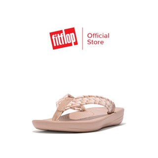 FITFLOP IQUSHION ART-WEBBING รองเท้าแตะผู้หญิง รุ่น GK2-572 สี BEIGE