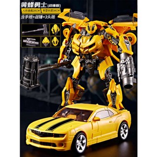 โมเดลหุ่นยนต์ Transformers Bumblebee Robot Optimus Pillar ของแท้ ของเล่นสําหรับเด็ก