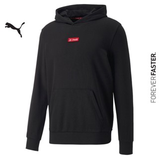 PUMA PRIME/SELECT - เสื้อฮู้ดผู้ชาย PUMA x COCA-COLA Hoodie สีดำ - APP - 53616101