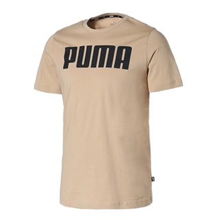 PUMA BASICS - เสื้อยืดผู้ชาย Essentials สีเขียว - APP - 84722314