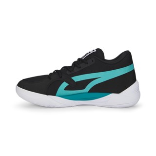 PUMA BASKETBALL - รองเท้า TRC Blaze Court Basketball Shoes สีดำ - FTW - 37658216