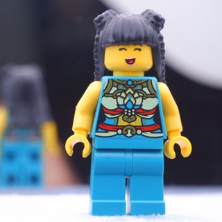 LEGO Musician Turquoise Costume Chinese Town &amp; City