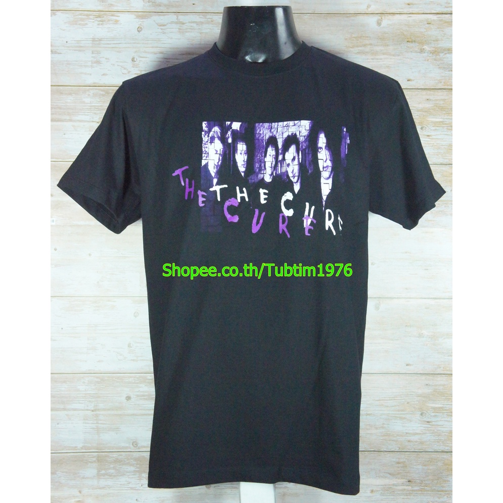 เสื้อวง The Cure ผ้าร้อยวงดนตรีร็อค วินเทจ เดอะเคียวร์ CRE818