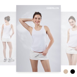 CHERILON เชอรีล่อน เสื้อกล้าม เสื้อทับ ผ้าฝ้าย 100% ทอไร้ตะเ…