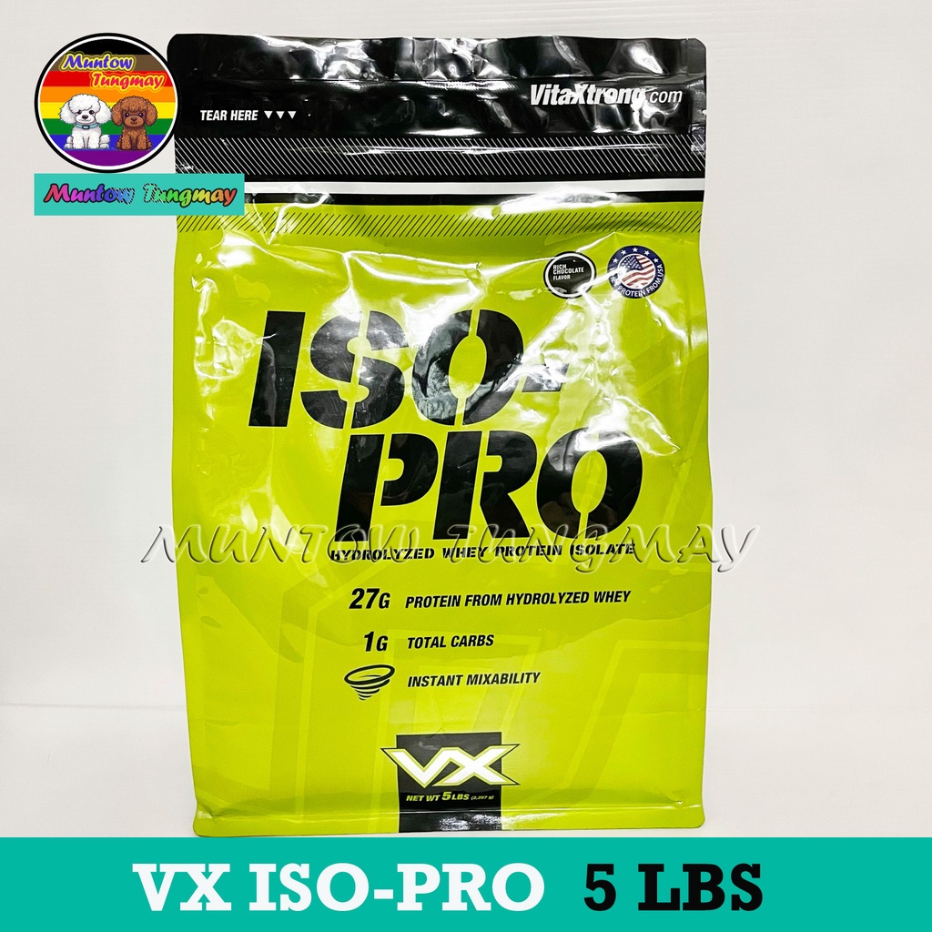 📍ลด 571 โค้ด 20DDX327📍VX VitaXtrong Iso - Pro 5 Lbs Whey Protein เวย์โปรตีนไอโซเลท เพิ่มกล้ามเนื้อ ล