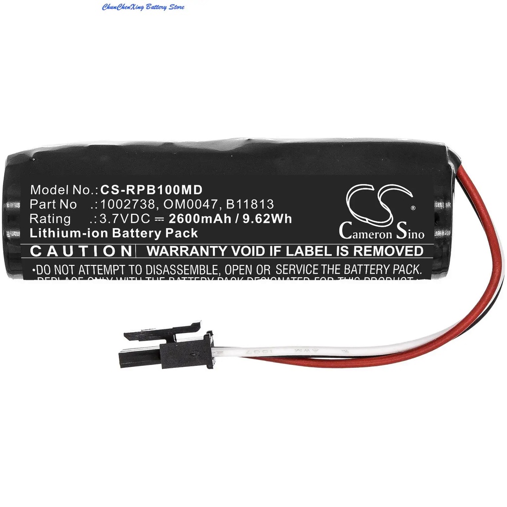 AMM3 OrangeYu 2600mAh/3400mAh Battery for Respironics/Philips BiliChek Noninvasive Bilirubin Analyzer, For Respironics A