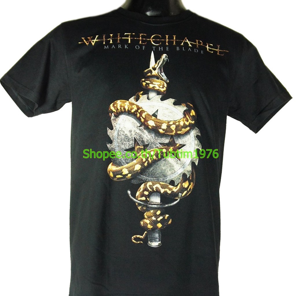 เสื้อวง Whitechapel ผ้าร้อยแฟชั่นวงดนตรี วินเทจ ไวท์ชาเปล WCL1615