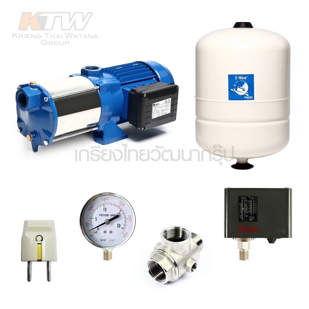 EBARA ชุด MINI BOOSTER PUMP รุ่น COMPACT BM12