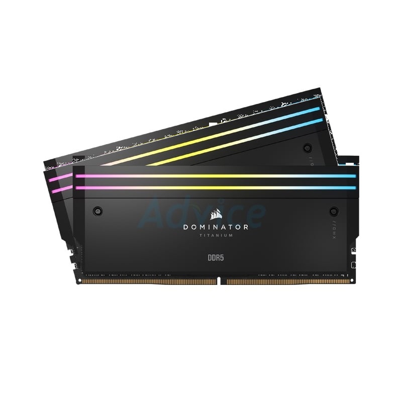 CORSAIR RAM DDR5(6400) 32GB (16GBX2) DOMINATOR TITANIUM RGB BLACK (CMP32GX5M2B6400C32) - A0154962