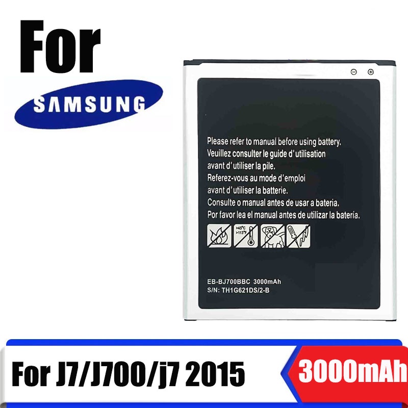 Samsung รับประกัน 6 เดือน - แบตเตอรี่ Samsung J7 2015 แบต สำหรับเปลี่ยน ซัมซุง - Battery Samsung J7 2015 3000mAh