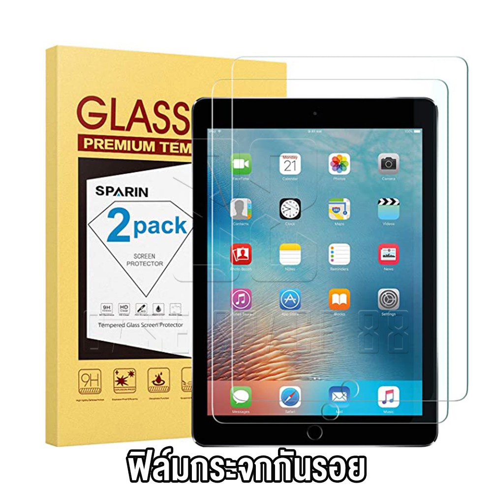 ฟิล์มกระจก Temper glass film ipad 9.7  gen7 gen8 gen9 gen10 10.2 Pro 11 12.9 Pro13 Air1 Air2 Air3 Ai