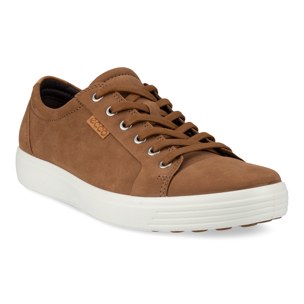 ECCO รองเท้าผ้าใบผู้ชาย รุ่น Soft 7 สีน้ำตาล