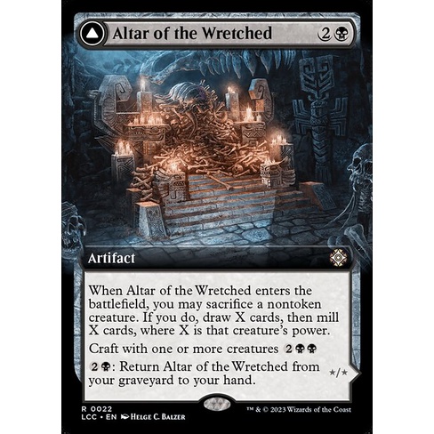 MTG (LCC) (R) Altar of the Wretched