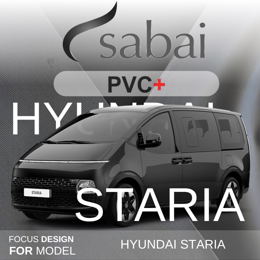 SABAI ผ้าคลุมรถยนต์ Hyundai Staria เนื้อผ้า PVC อย่างหนา คุ้มค่า เอนกประสงค์ #ผ้าคลุมสบาย ผ้าคลุมรถ