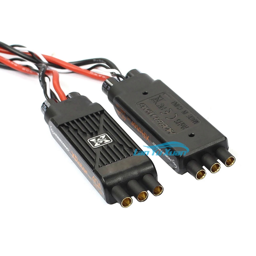2/4/8Pcs Hobbywing XRotor Pro 40A ESC No BEC 3S-6S Lipo Brushless ESC DEO สำหรับ RC Drone Multi-Axle Copter F19256/7