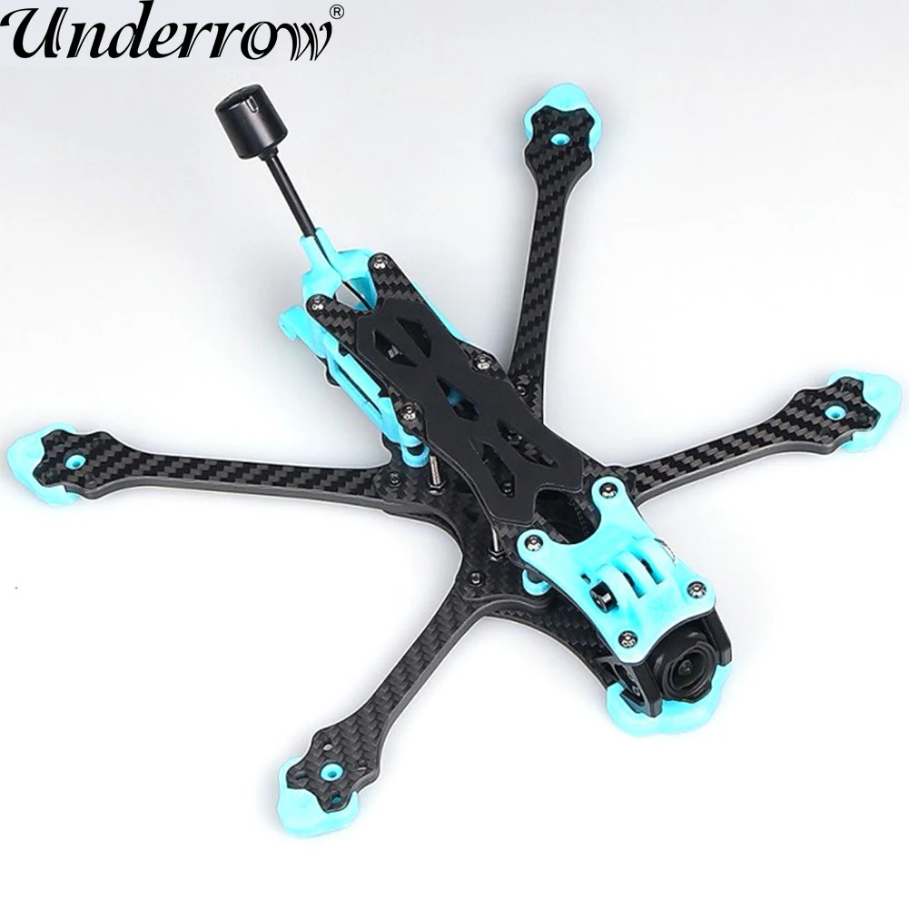 Foxeer MEGA 5 "238มิลลิเมตร/6" 269มิลลิเมตร DC กรอบ T700คาร์บอนด้วย Silky เคลือบสำหรับ O3/อนาล็อก /V