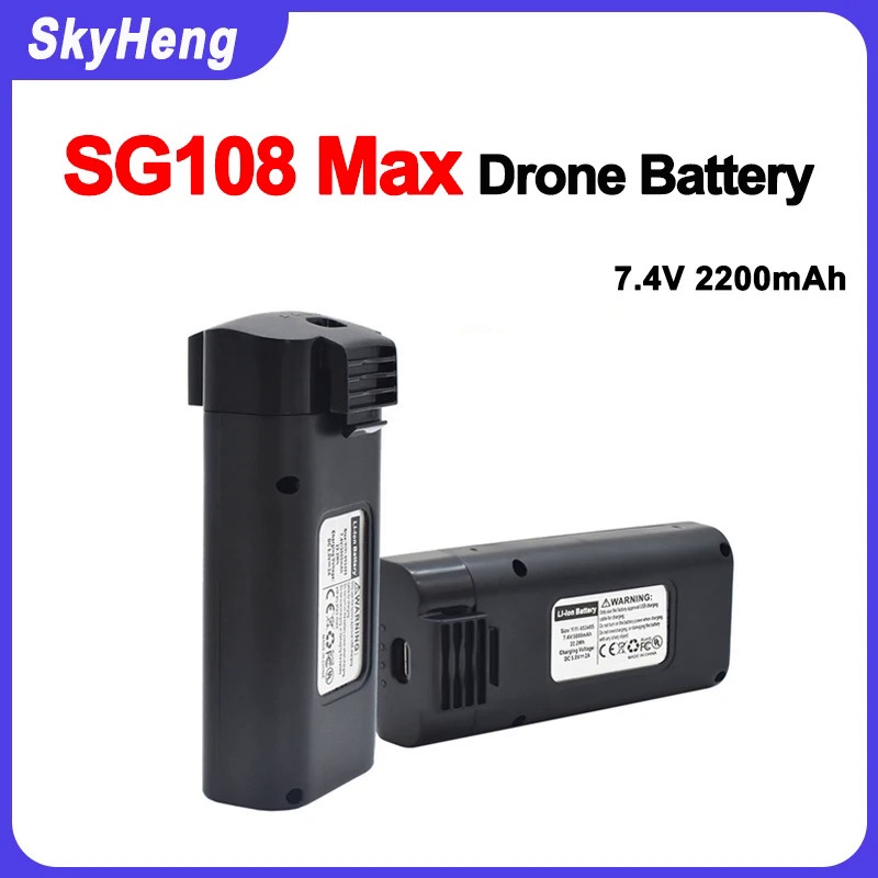 ZLL SG108 Max Original Drone แบตเตอรี่7.4V 2200MAh 20นาทีเที่ยวบิน SG108 Max Dron แบตเตอรี่ SG108 Ma