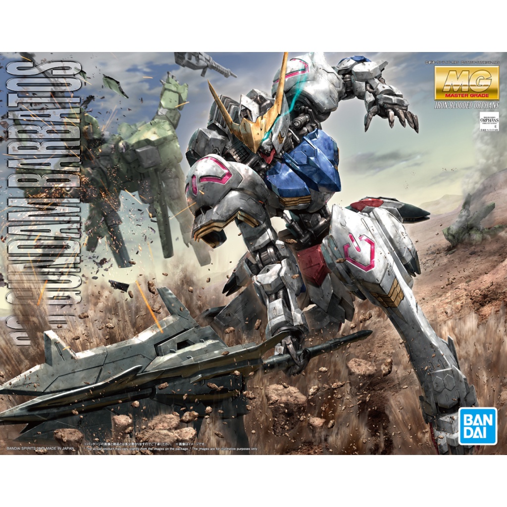 MG 1/100 Gundam Barbatos (Gundam Iron-Blooded Orphans) กันดั้ม ของแท้ มือ1 BANDAI