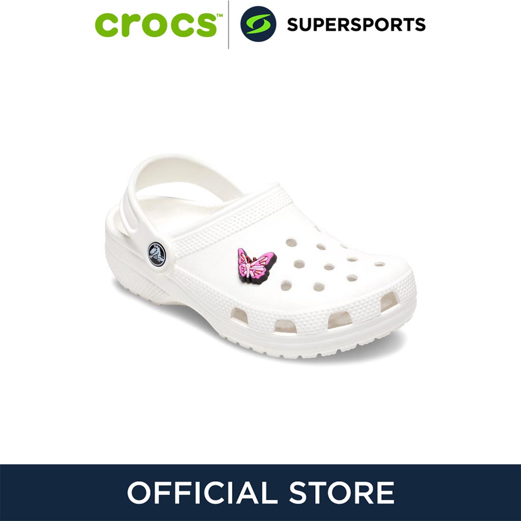 CROCS Jibbitz Pretty Pink Butterfly ตัวติดรองเท้า