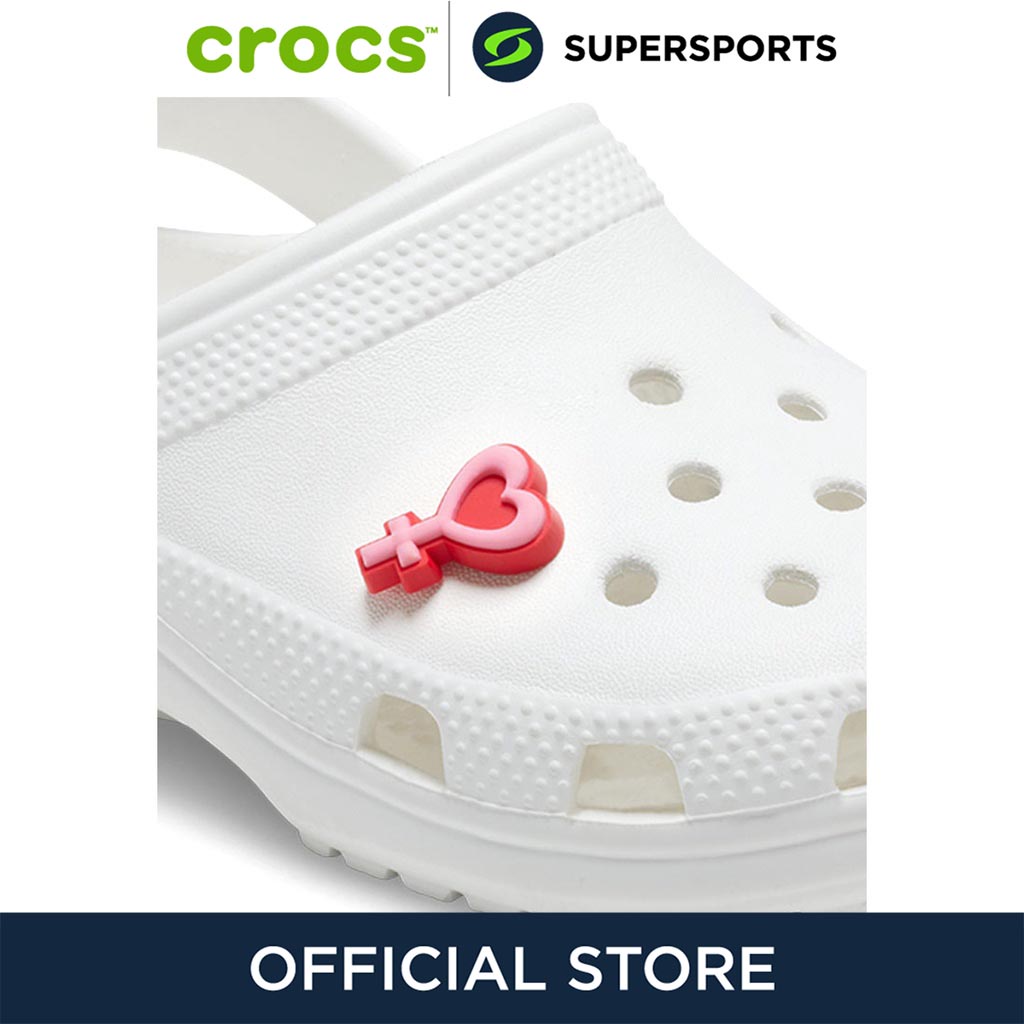 CROCS Jibbitz Female Heart Key ตัวติดรองเท้า