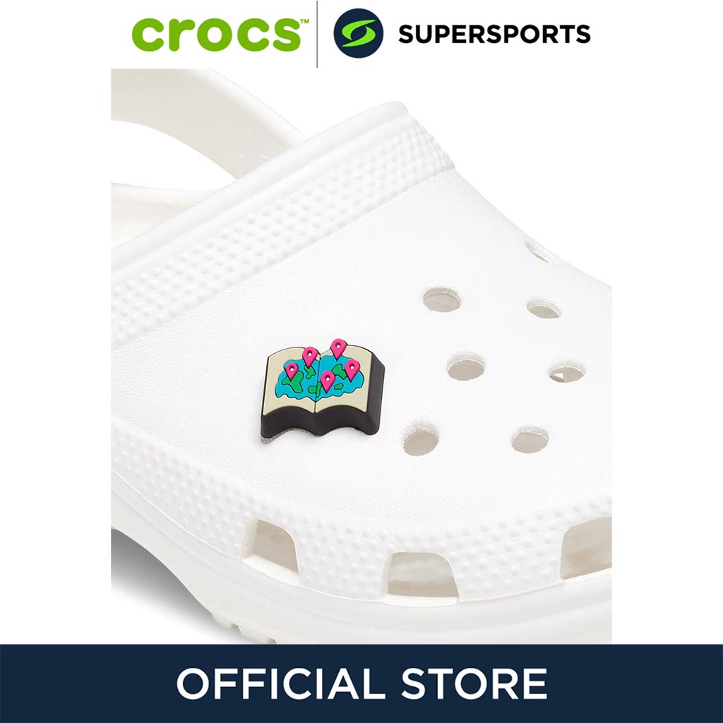 CROCS Jibbitz Marked Map ตัวติดรองเท้า