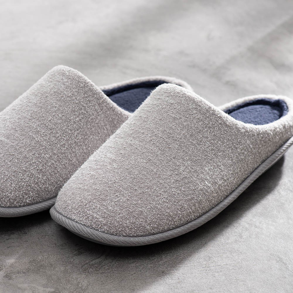 KOHLER man slippers, Gray รองเท้าใส่ในบ้าน สำหรับผู้ชาย สีเทา ไซส์ XLขนาด 42-43 CG-31006-D16