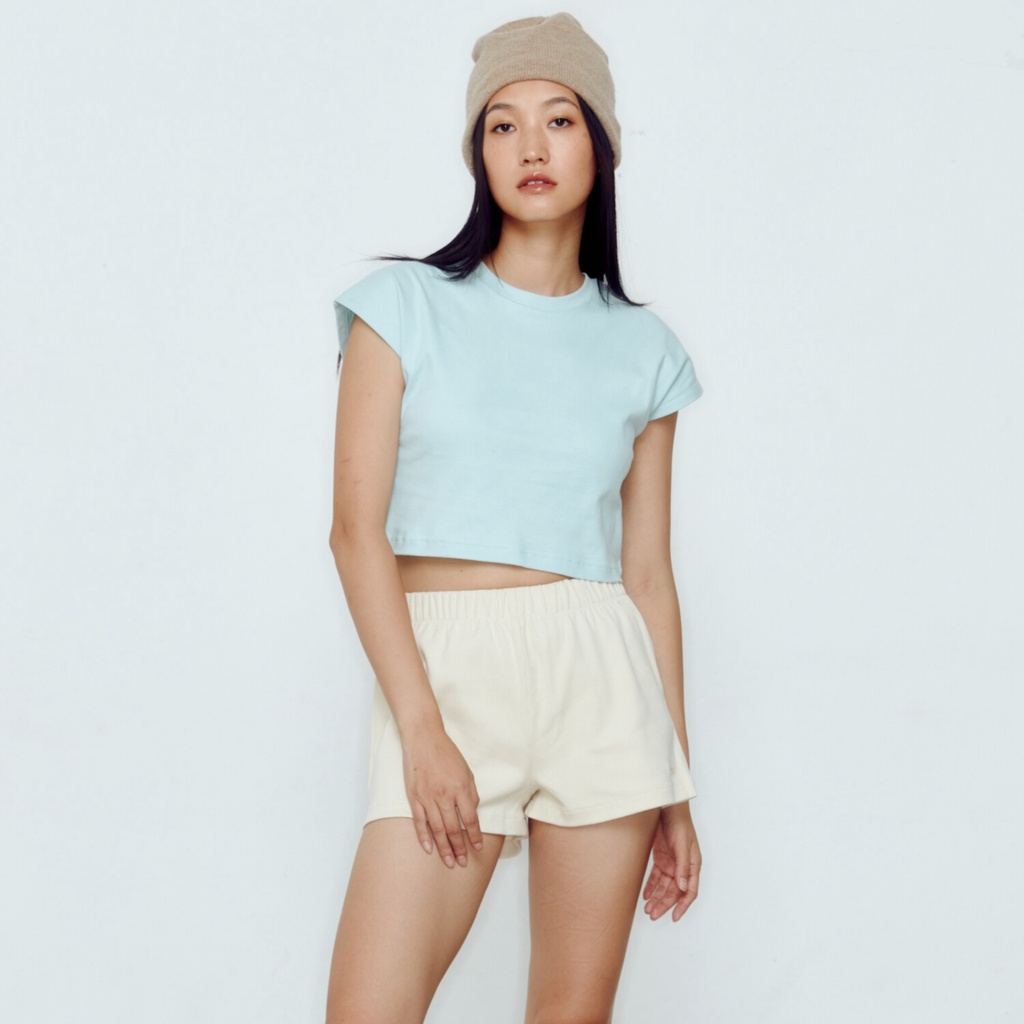 Core - 90's T-Shirt เสื้อยืดไหล่ล้ำทรงวินเทจ ผ้าออร์แกนิคคอตตอน เสื้อผ้ารักษ์โลก