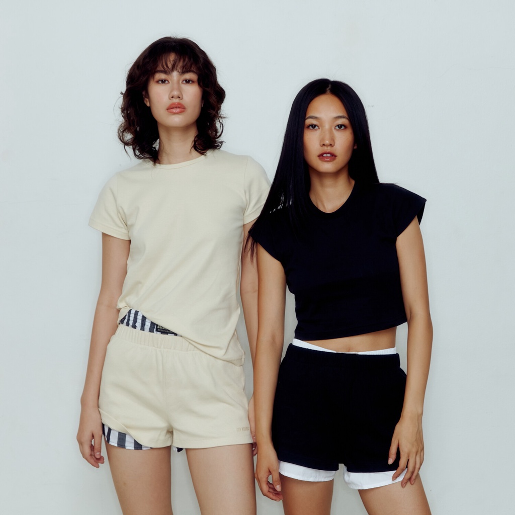 Core - Court Shorts กางเกงขาสั้น ผ้าออร์แกนิคคอตตอน เสื้อผ้ารักษ์โลก