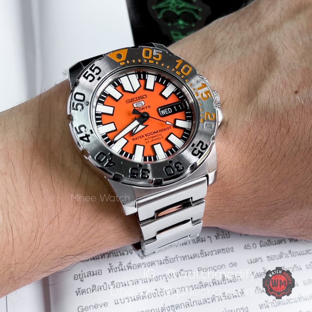 Seiko Mini Monster New One ปีศาจหน้าส้ม สุดหายาก Rare item discontinued