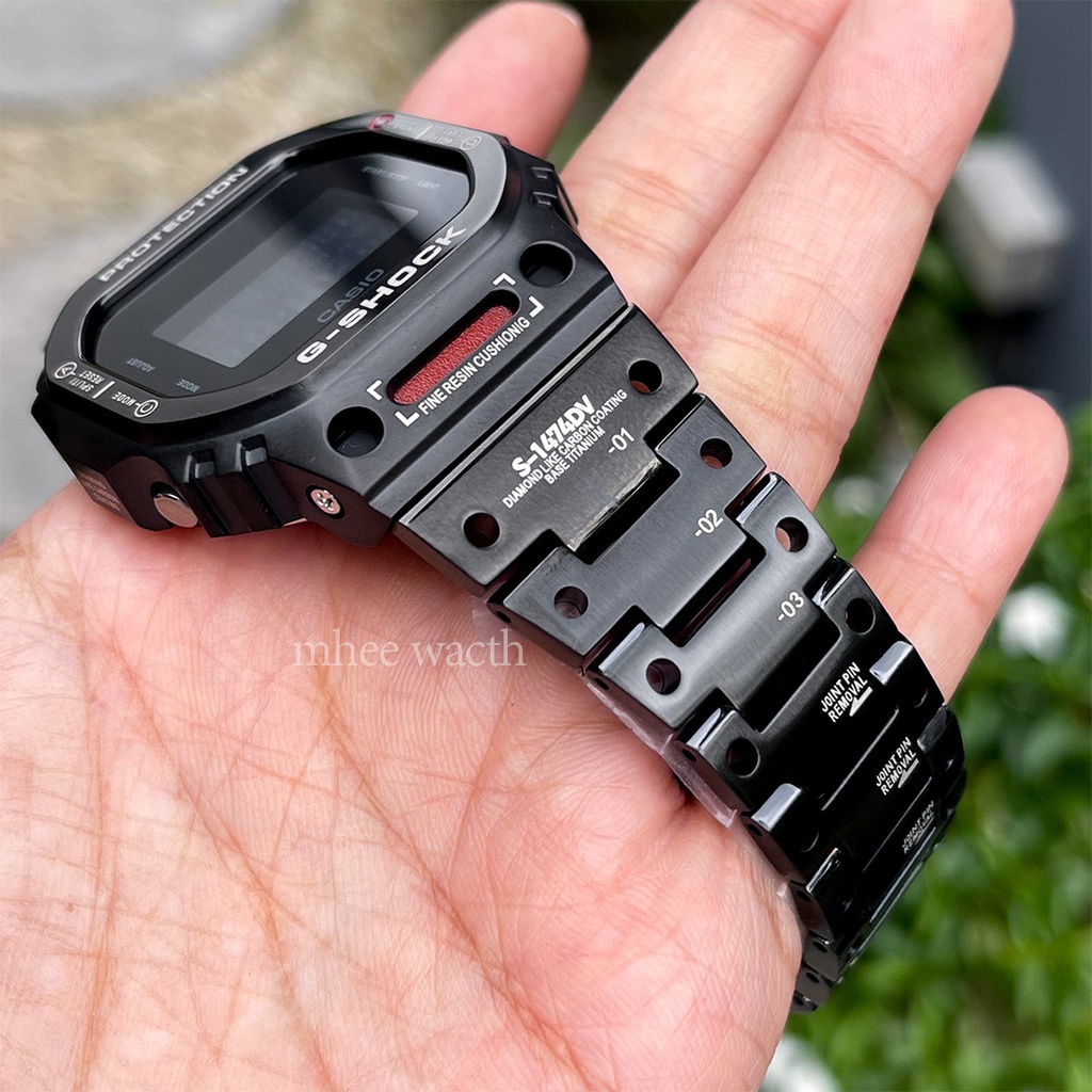 Dw-5600 Customize Full Armor Laser innovation ฉายาBLACK GUNDAM